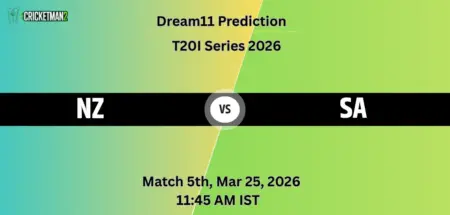 NZ VS SA 5th T20I, Dream11 Team Prediction, South Africa tour of New Zealand 2026: Fantasy Cricket Tips, Captain & Vice-Captain Choices, Playing XI & Live Updates 