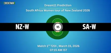 NZ-W VS SA-W 1st T20I, Dream11 Team Prediction, South Africa Women tour of New Zealand 2026: Fantasy Cricket Tips, Captain & Vice-Captain Choices, Playing XI & Live Updates 