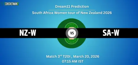 NZ-W VS SA-W 3rd T20I, Dream11 Team Prediction, South Africa Women tour of New Zealand 2026: Fantasy Cricket Tips, Captain & Vice-Captain Choices, Playing XI & Live Updates 