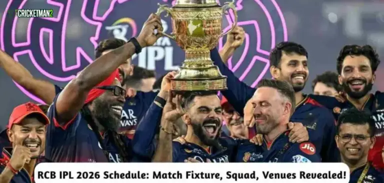 Royal Challengers Bengaluru IPL 2026 Schedule: Full Fixtures, Squad, Coaches and Venues