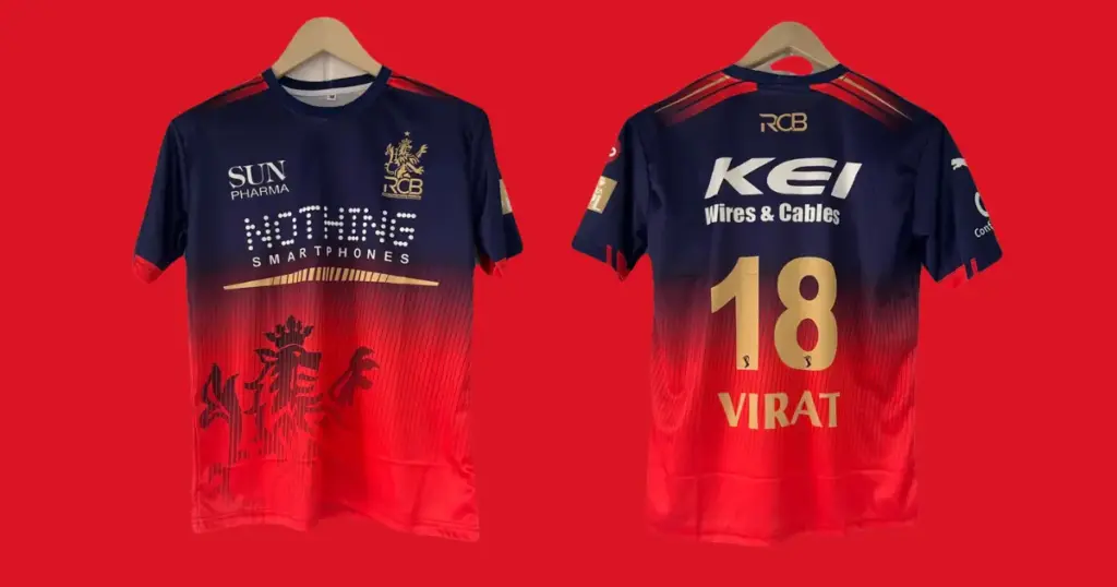 Royal Challengers Bengaluru Jersey 2026