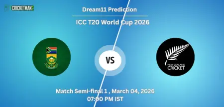 SA vs NZ Dream11 Prediction Today Match Semi-final 1: Fantasy Cricket Tips, Captain & Vice-Captain Choices, Playing XI – ICC T20 World Cup 2026 SA VS NZ Match Semi-final 1, Dream11 Team Prediction, ICC T20 World Cup 2026: Fantasy Cricket Tips, Captain & Vice-Captain Choices, Playing XI & Live Updates