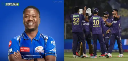 Sherfane Rutherford vs KKR in IPL
