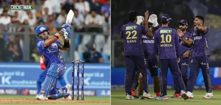 Suryakumar Yadav vs KKR in IPL