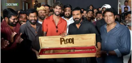 Tilak Varma Visits ‘Peddi’ Movie Set and Meets Ram Charan Ahead of IPL 2026 Tilak Varma Visits ‘Peddi’ Movie Set and Meets Ram Charan Ahead of IPL 2026