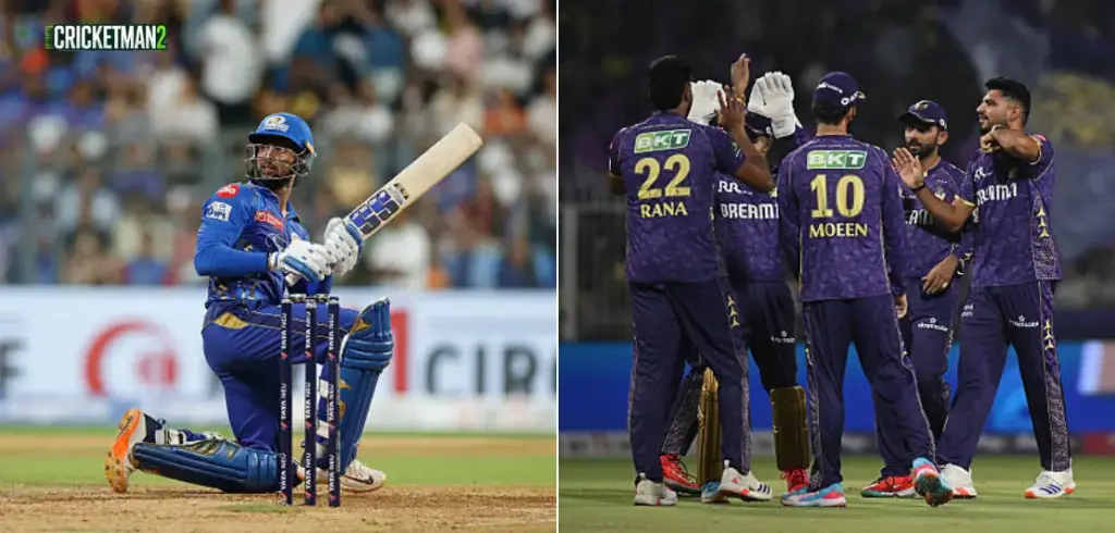 Tilak Varma vs KKR in IPL