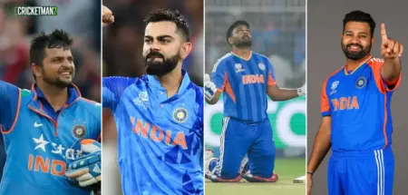 Top 10 Best Indian Batting Knocks in Men’s T20 World Cups Top 10 Best Indian Batting Knocks in Men’s T20 World Cups