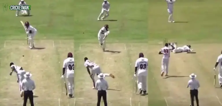 Antigua Pitch Scare: Match Abandoned After Helmet Blow Shocks Players