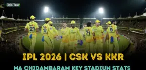 CSK vs KKR Pitch Report 2026: Chepauk Surface Favors Big Scores but Bowlers Still in Game