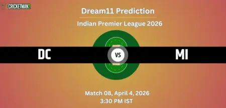 DC VS MI Match 8 Dream11 Team Prediction, Indian Premier League 2026: Fantasy Cricket Tips, Captain & Vice-Captain Choices, Playing XI & Live Updates 