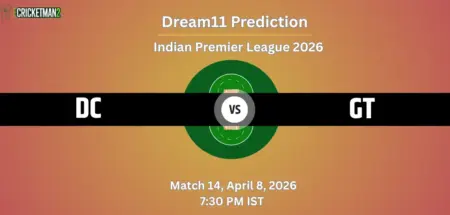 DC vs GT Match 14 Dream11 Team Prediction, Indian Premier League 2026