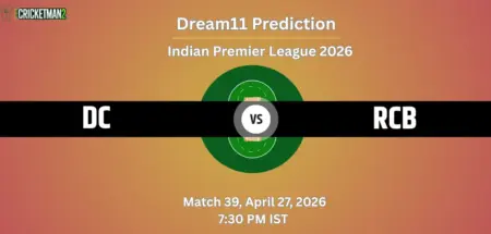DC vs RCB Dream11 Prediction Today Match 39 IPL 2026