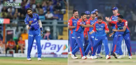 Hardik Pandya vs DC in IPL