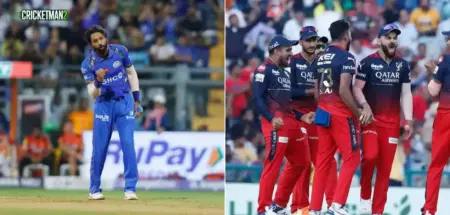 Hardik Pandya vs RCB in IPL