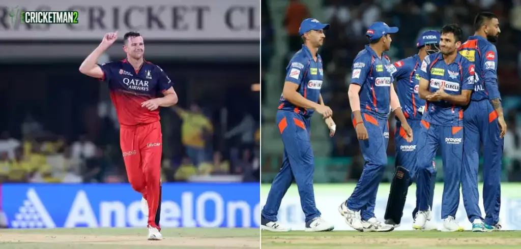 Josh Hazlewood vs LSG in IPL: Stats, Records and Latest Performances Josh Hazlewood vs LSG in IPL