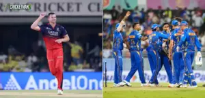 Josh Hazlewood vs MI in IPL
