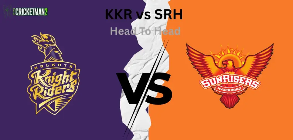 KKR vs SRH Head-to-Head Record