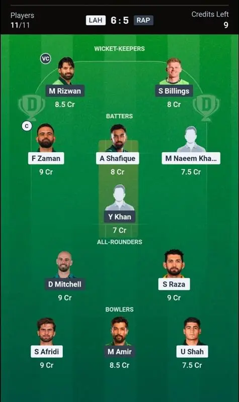 LAH VS RAP Small League Team