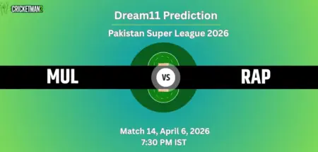 MUL VS RAP Match 14 Dream11 Team Prediction, Pakistan Super League 2026