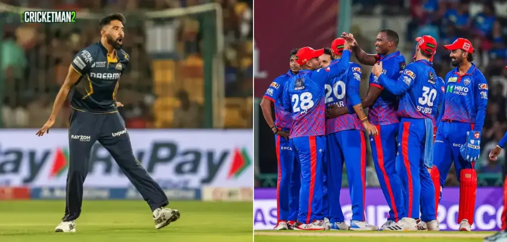 Mohammed Siraj vs DC in IPL