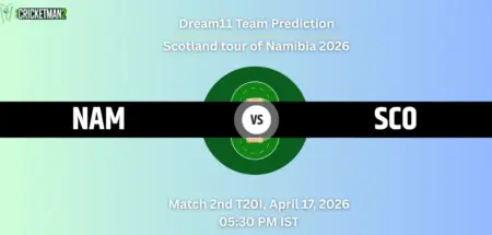 NAM vs SCO Match 2nd T20I, Scotland tour of Namibia 2026
