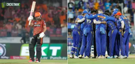 Nitish Kumar Reddy vs MI in IPL