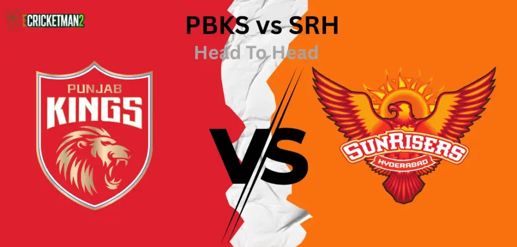 PBKS vs SRH Head to Head