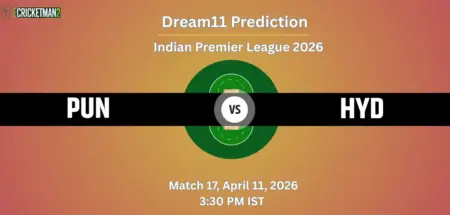 PUN vs HYD Dream11 Prediction Today Match 17, Player Stats, Playing XI, Captain & Vice-Captain Choices – IPL 2026