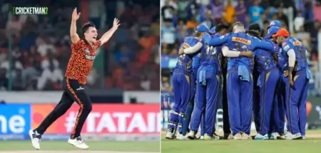 Pat Cummins vs MI in IPL