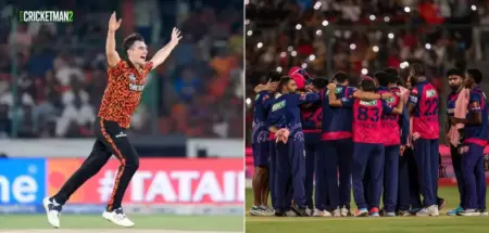 Pat Cummins vs RR in IPL