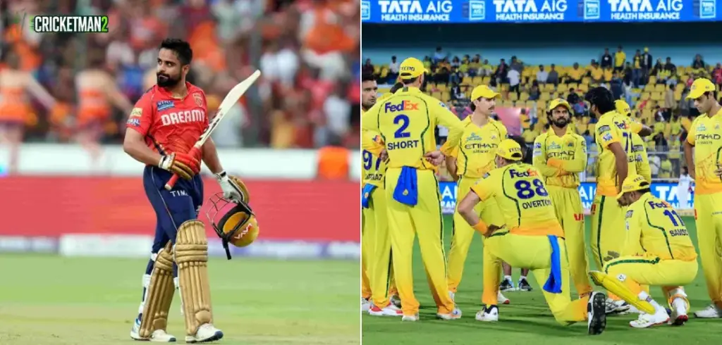 Prabhsimran Singh vs CSK in IPL