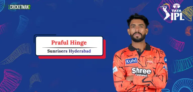 Praful Hinge IPL Career