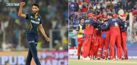 Prasidh Krishna vs RCB in IPL