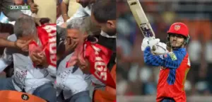 Priyansh Arya’s Six Hits Fan During PBKS vs RR Match in IPL 2026