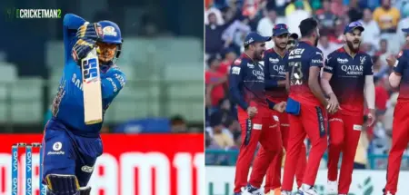 Quinton de Kock vs RCB in IPL