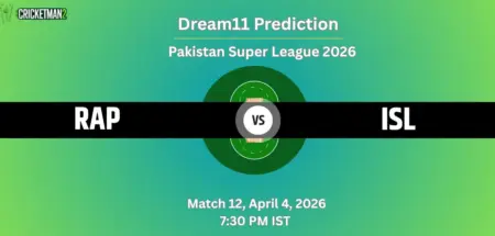 RAP VS ISL Match 12 Dream11 Team Prediction, Pakistan Super League 2026: Fantasy Cricket Tips, Captain & Vice-Captain Choices, Playing XI & Live Updates 