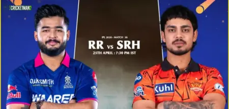 RR vs SRH Match Prediction IPL 2026: Who Will Win Today’s 36th Match?