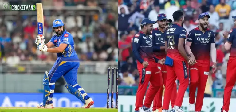 Rohit Sharma vs RCB in IPL