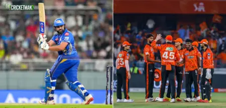 Rohit Sharma vs SRH in IPL