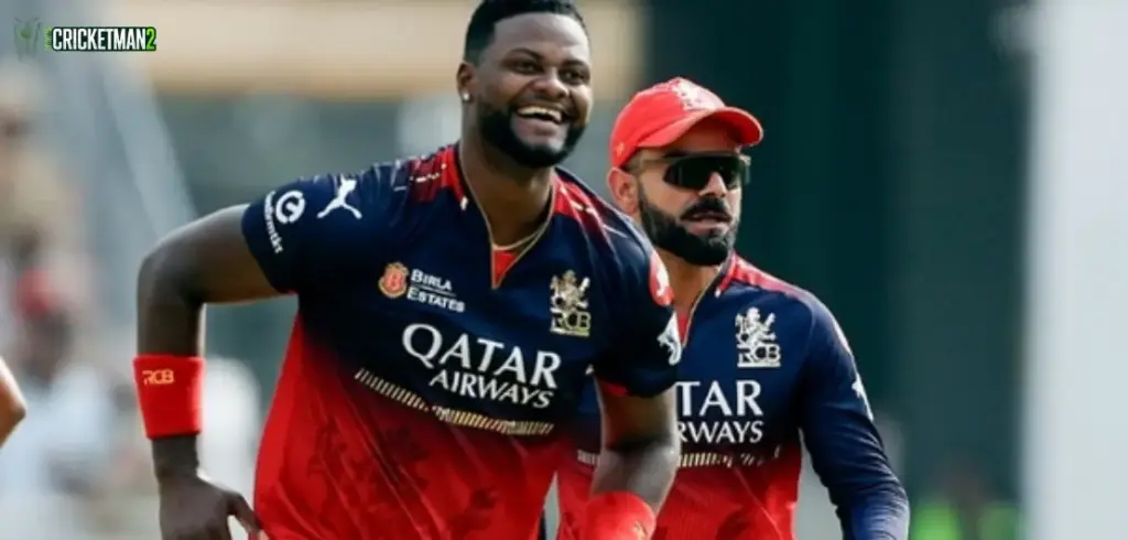 Romario Shepherd Reveals Virat Kohli’s Funny Side During IPL 2026 Romario Shepherd Reveals Virat Kohli’s Funny Side During IPL 2026