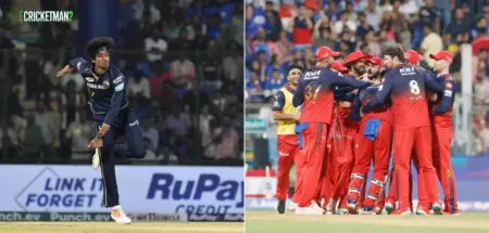Sai Kishore vs RCB in IPL