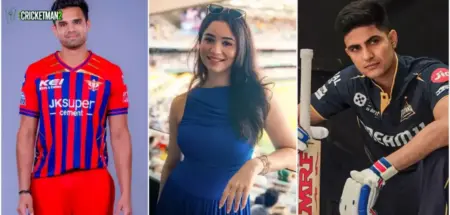 Sara Tendulkar Reacts to LSG vs GT Question, Blushes but Avoids Naming Her Favorite Team Sara Tendulkar Reacts to LSG vs GT Question, Blushes but Avoids Naming Her Favorite Team