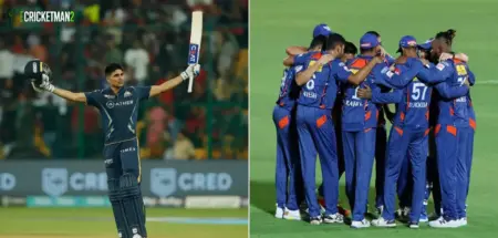 Shubman Gill vs LSG in IPL