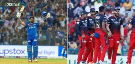 Suryakumar Yadav vs RCB in IPL