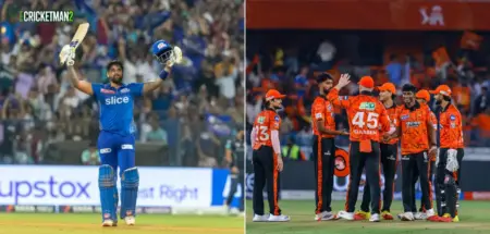 Suryakumar Yadav vs SRH in IPL