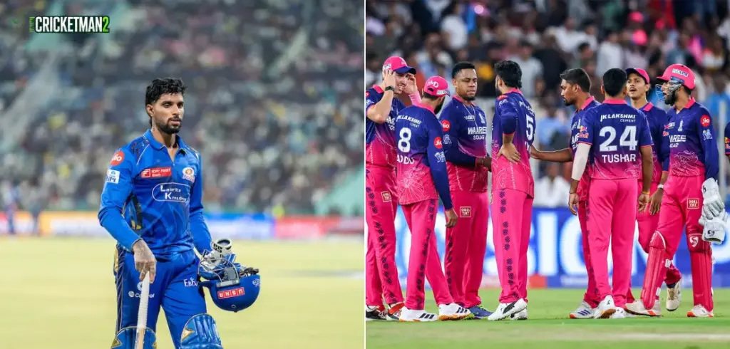 Tilak Varma vs RR in IPL: Stats, Records and Latest Performances Tilak Varma vs RR in IPL