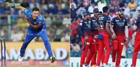 Trent Boult vs RCB in IPL