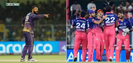 Varun Chakravarthy vs RR in IPL