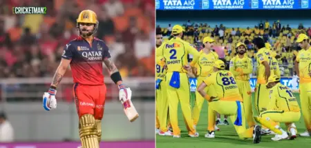 Virat Kohli vs CSK in IPL