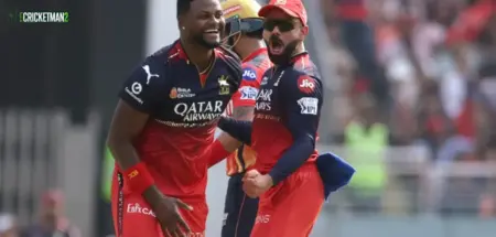 Watch: Virat Kohli Imitates Romario Shepherd in Funny RCB Nets Moment
